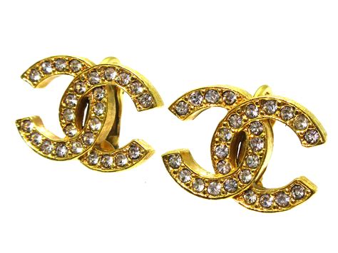 chanel classic cc earrings price|Chanel earrings price clip.